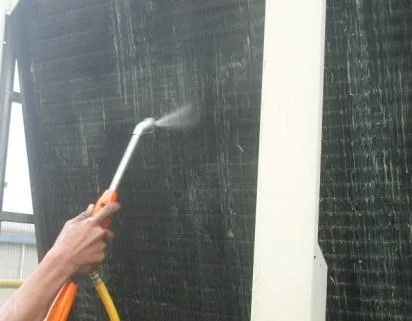Cleaning fan chiller — proses